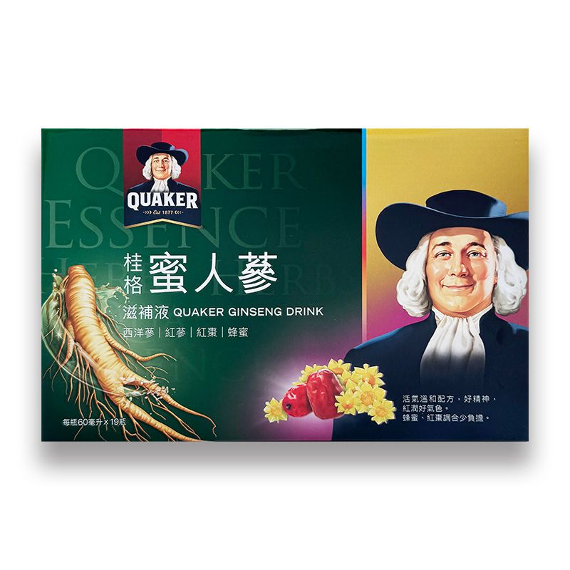 【桂格】蜜人蔘盒裝 19瓶/盒