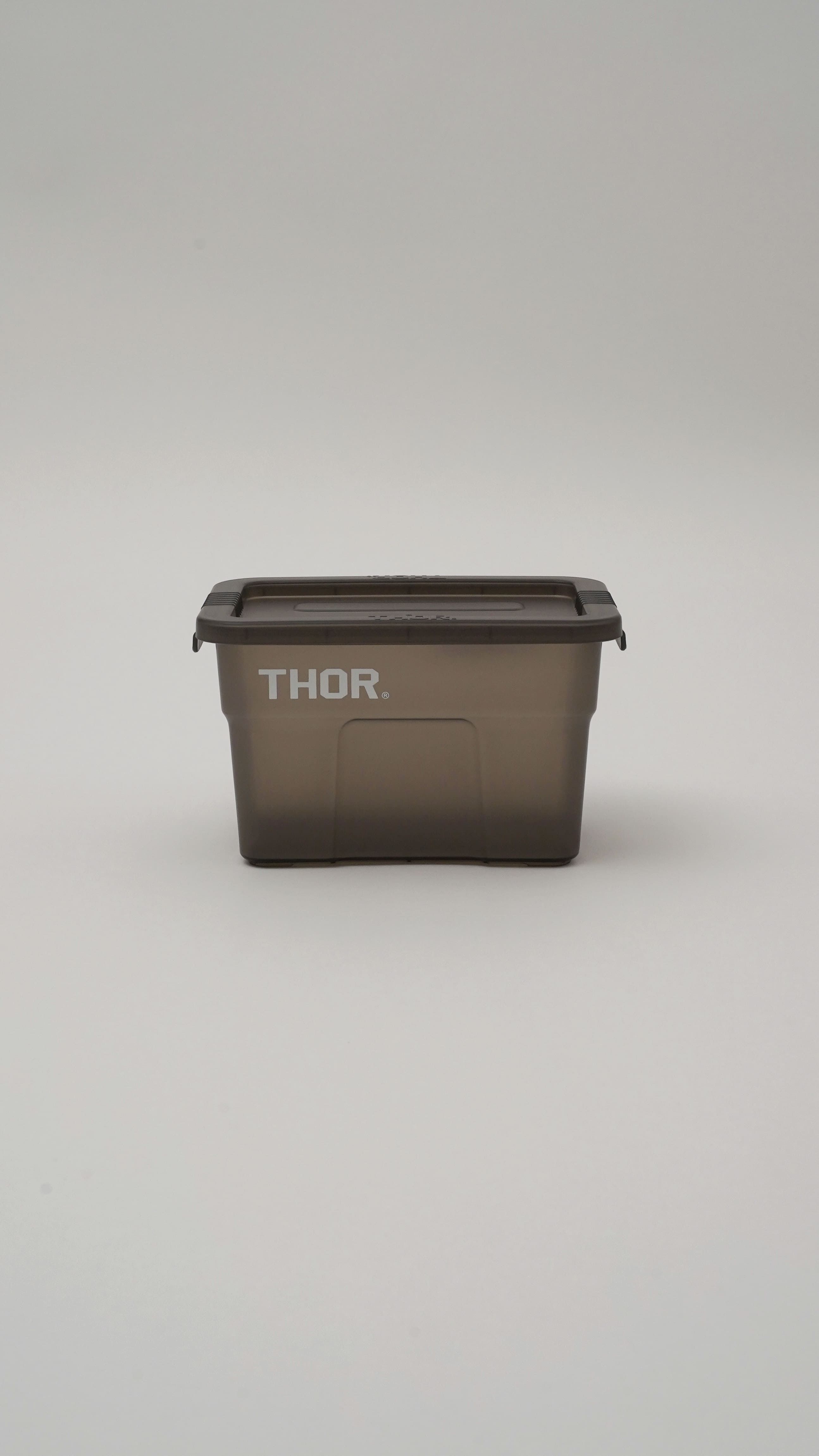 THOR mini收納箱/ 透黑