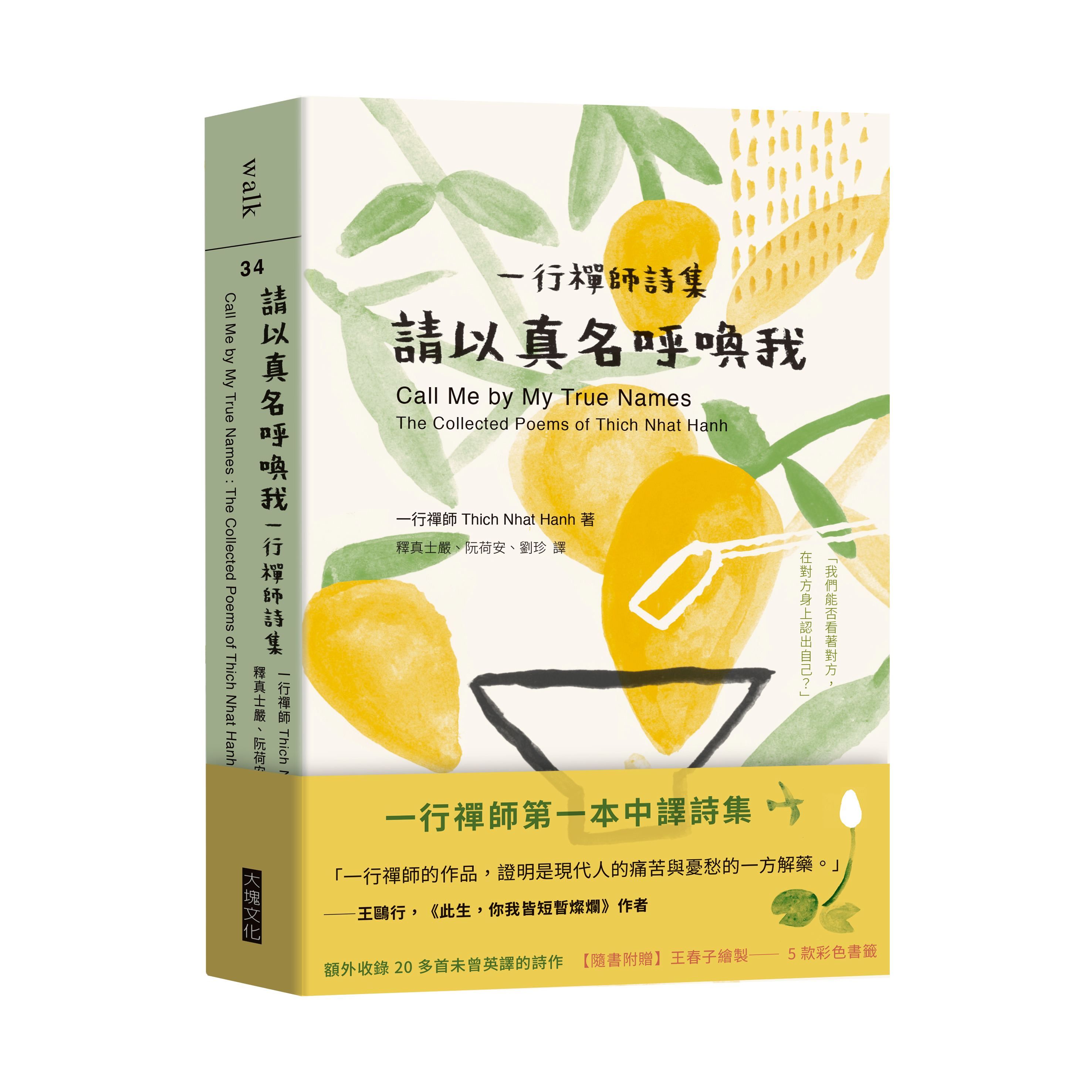 請以真名呼喚我: 一行禪師詩集 (附王春子繪製5款彩色書籤)