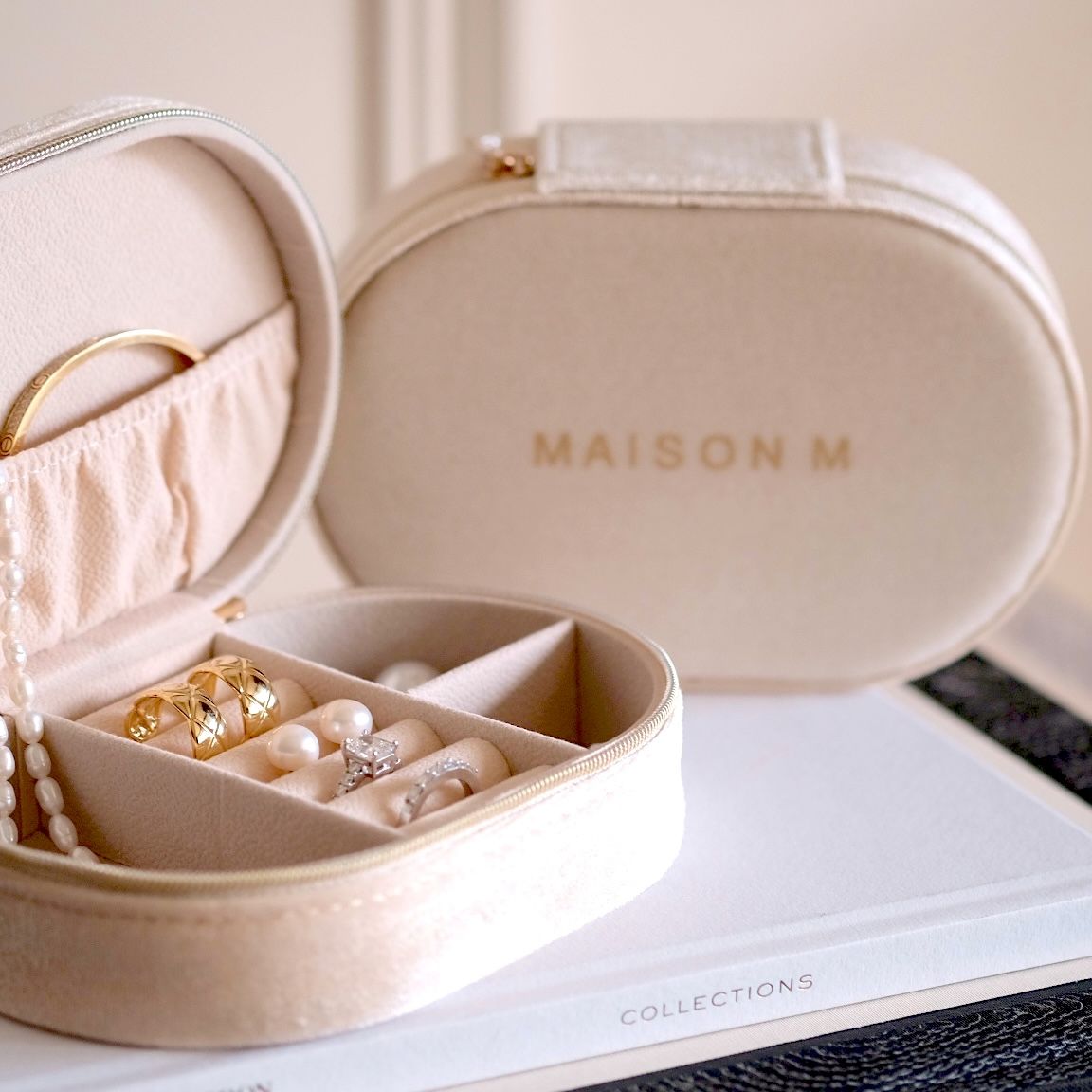 MAISON M 法式輕奢靡金珠寶盒