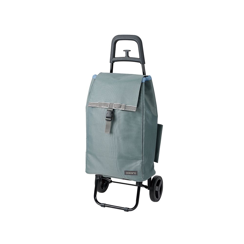 日本cocoro Licia 知性風保溫保冷摺疊購物車-40L-多色可選/ 雅痞灰