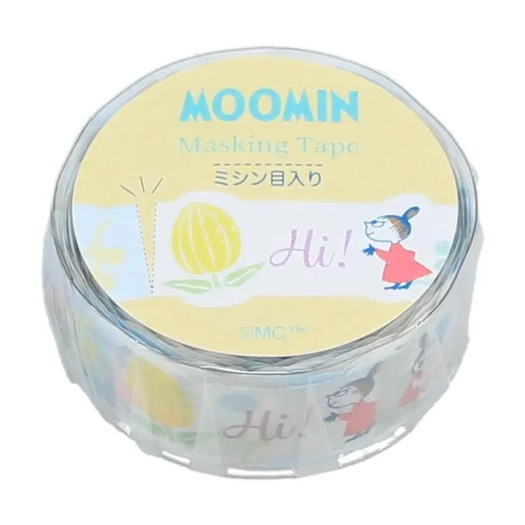 【誠品獨家】日本 Gakken 嚕嚕米縫線紙膠帶/ 招呼語