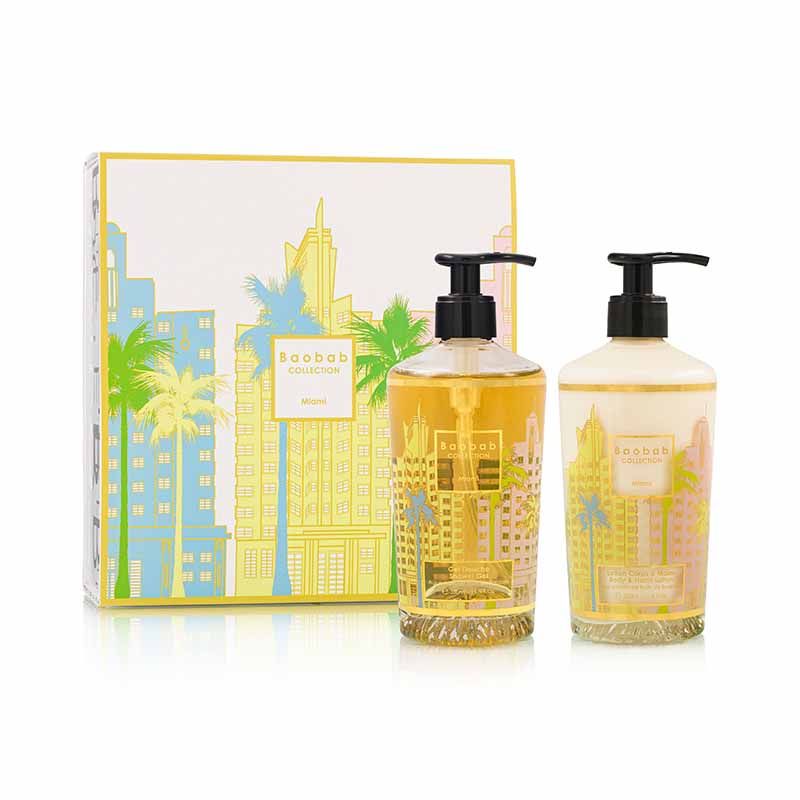 Baobab Collection 禮物組 350ml/ Miami 沐浴乳 | 手部與身體乳液