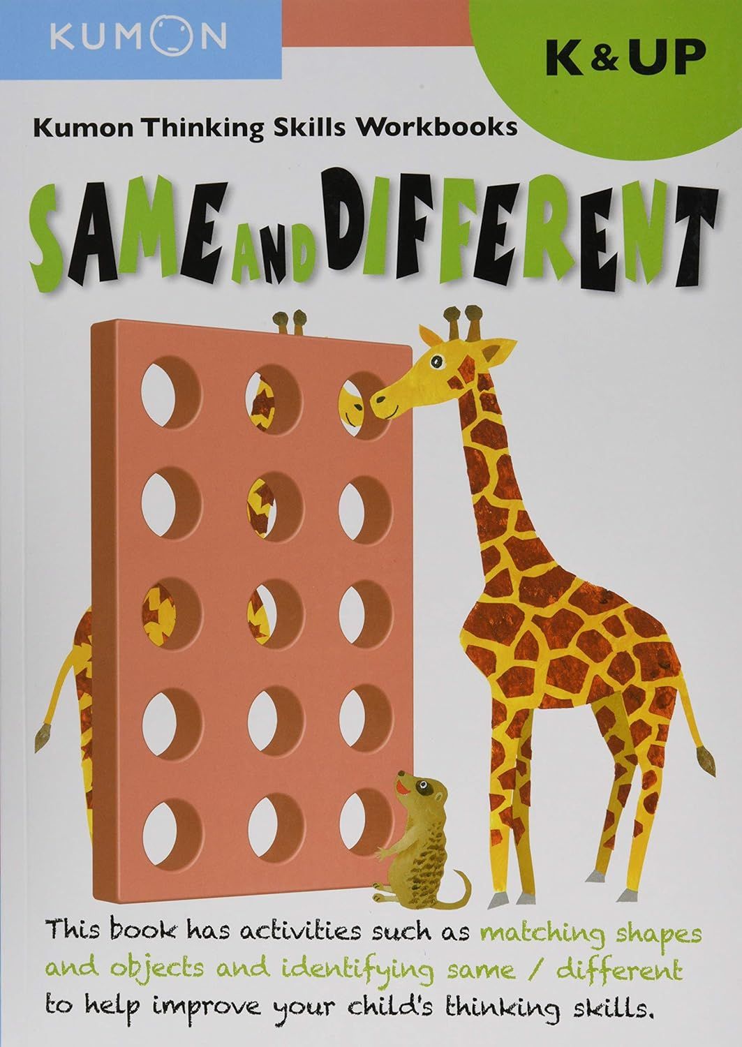 Kumon Thinking Skills Workbooks K&Up: Same and Different