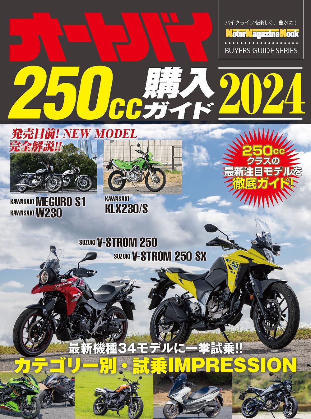 オートバイ250cc購入ガイド (2024)