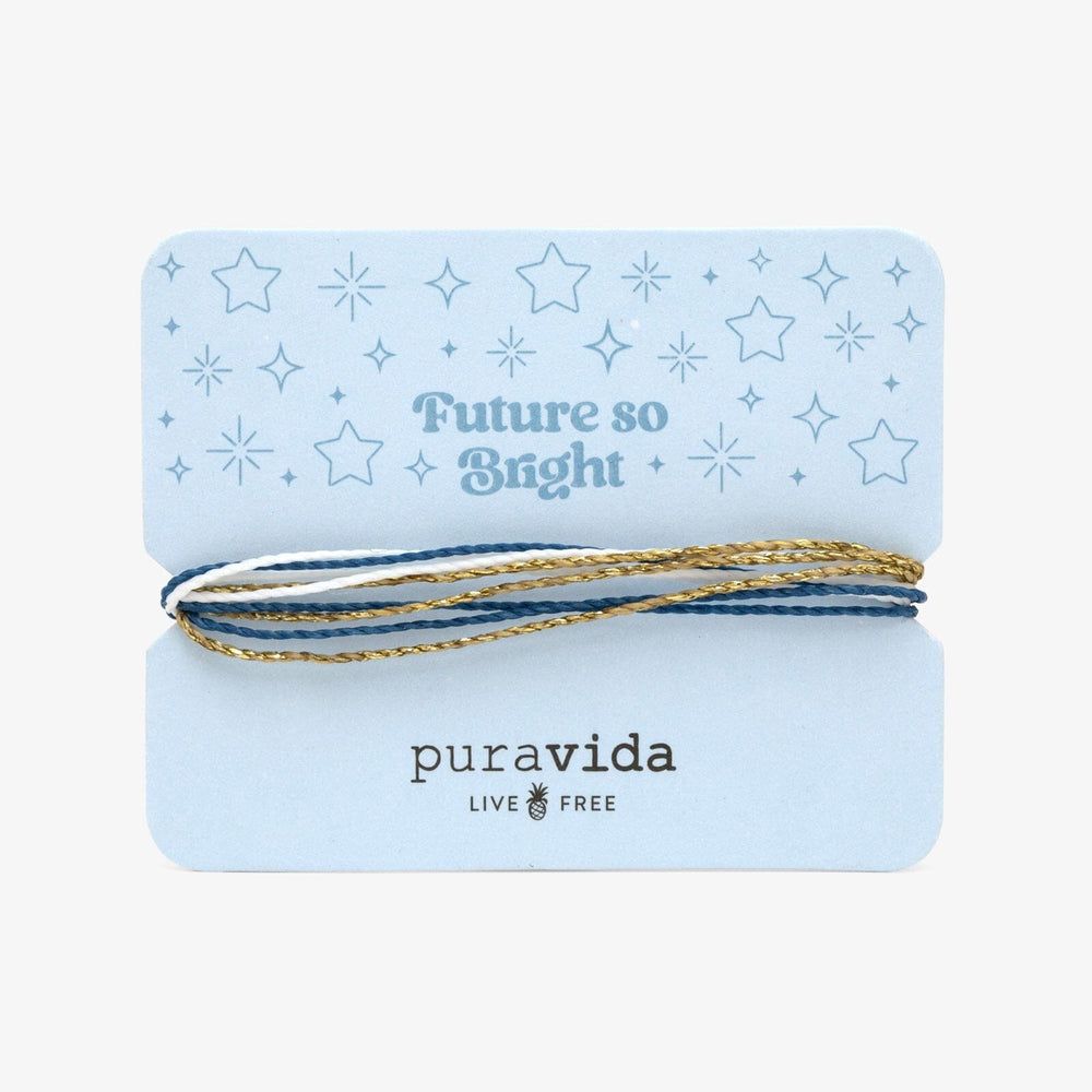 Pura Vida 美國手工 GIFTING系列/ FUTURE SO BRIGHT光明的未來手鍊卡