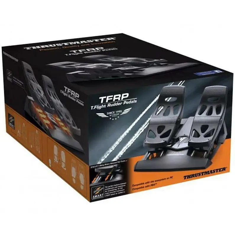 THRUSTMASTER 圖馬斯特 TFRP 飛行踏板(支援XBOX+PS+PC)