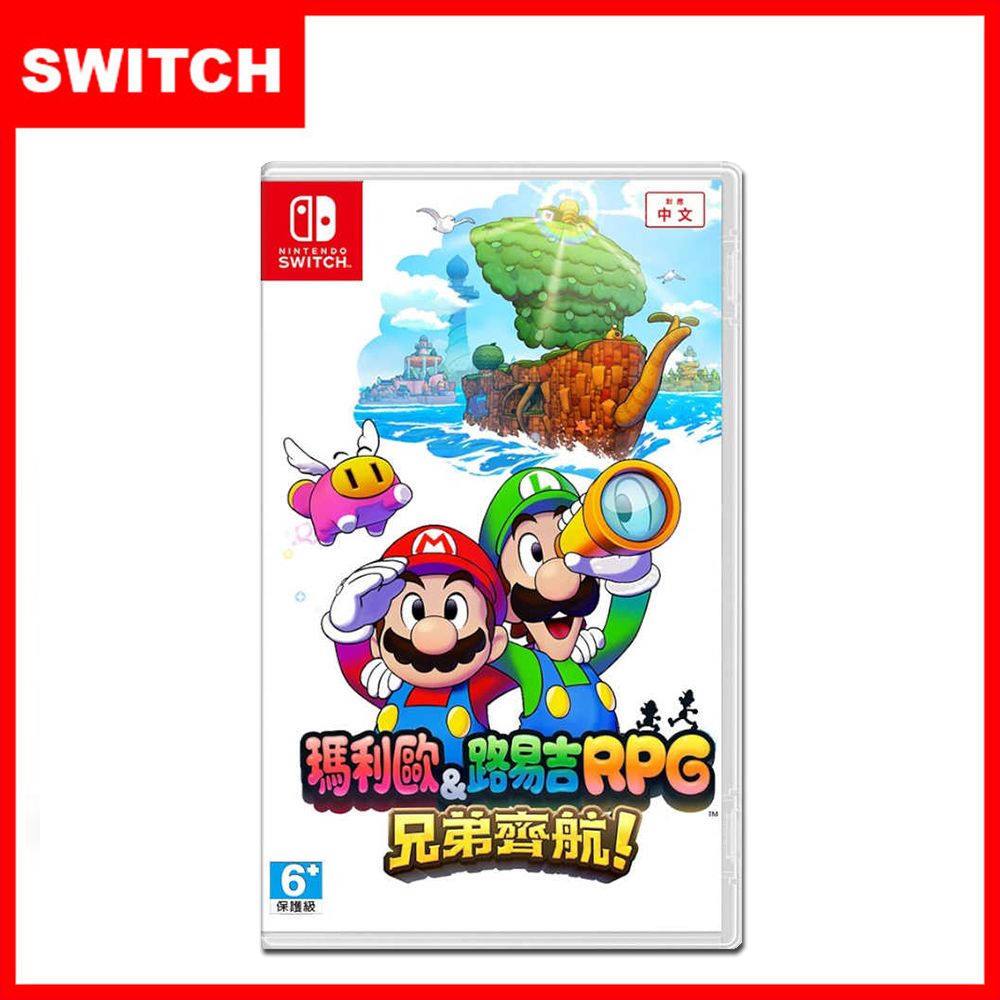 Nintendo 任天堂 瑪利歐＆路易吉 RPG 兄弟齊航！贈任天堂隨機特典*1