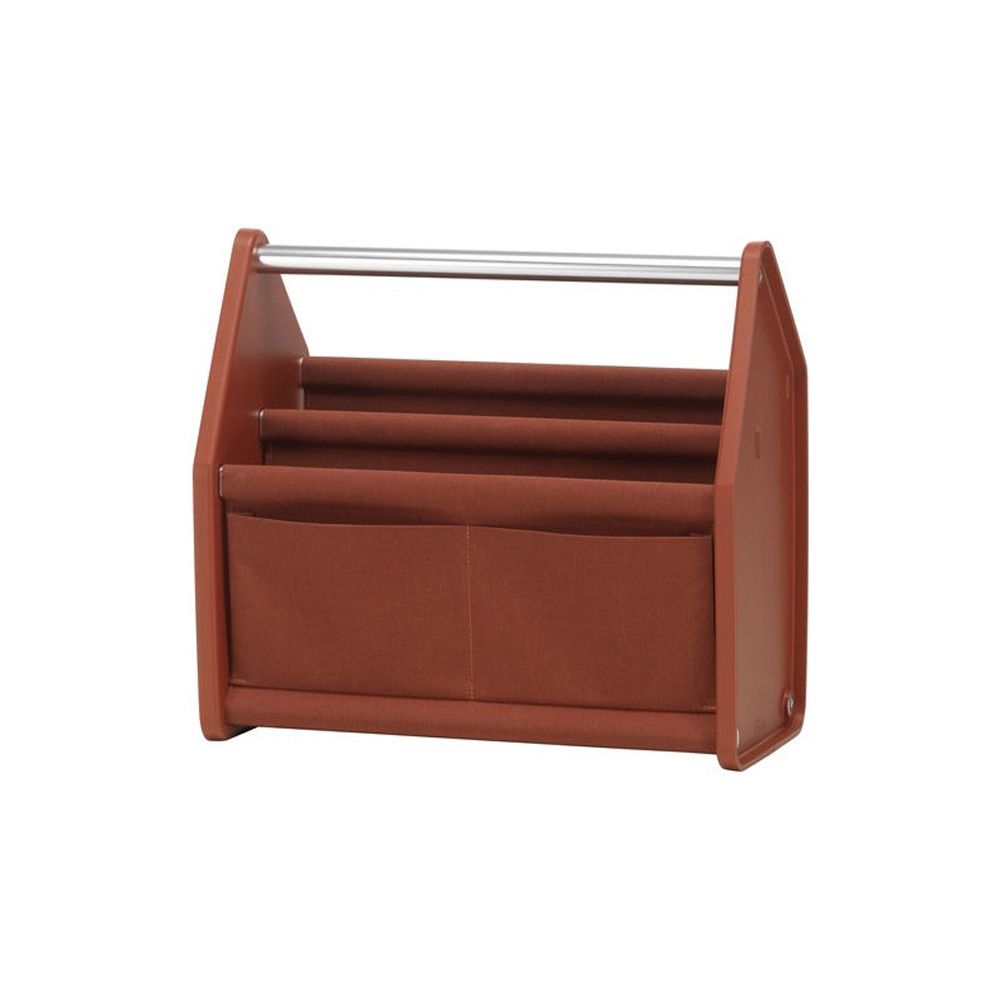 北歐櫥窗/Vitra Locker Box 提式置物籃(小、磚紅)