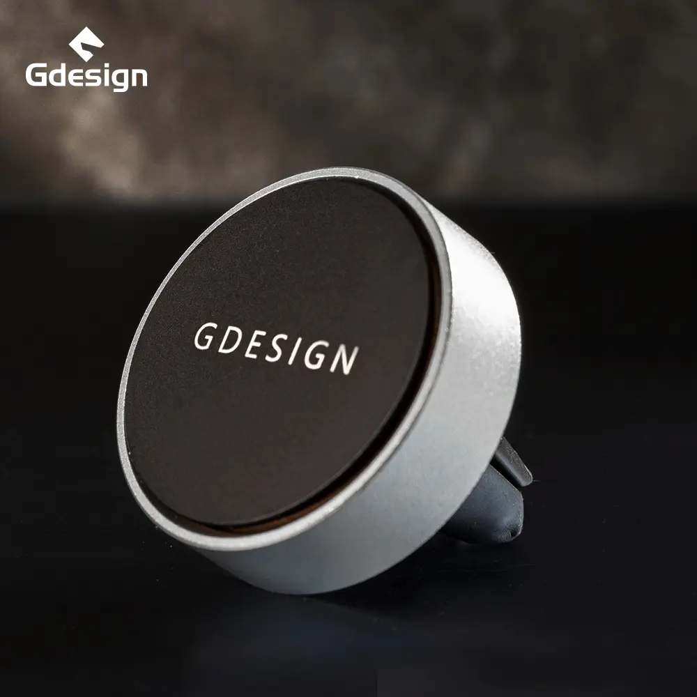 Gdesign經典品牌款質感車用擴香器/ 含甜橙精油/ 黑銀色