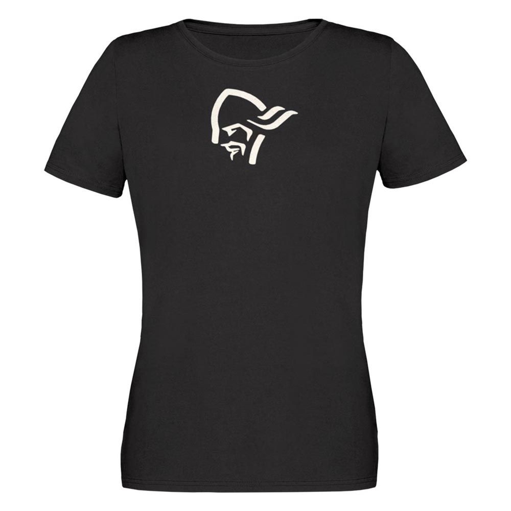 【Norrona】/29 cotton viking T-Shirt 女款 / 高貴黑/ M