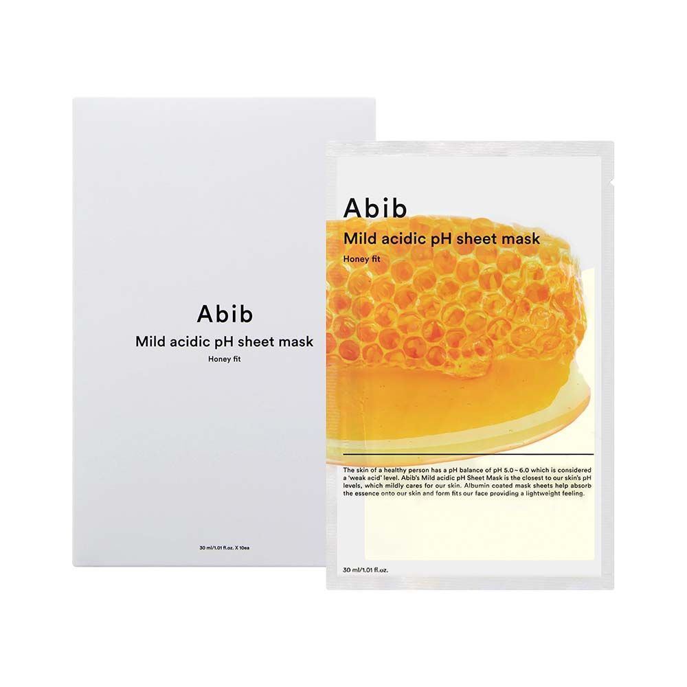 ABIB阿彼芙 PH弱酸性面膜-蜂蜜(10片/盒)_平行輸入
