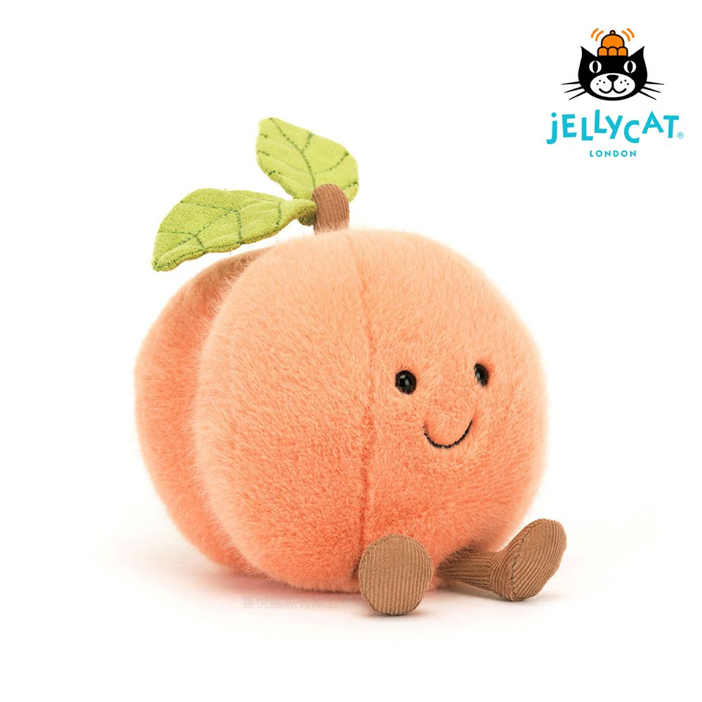Jellycat趣味水蜜桃/ 14cm