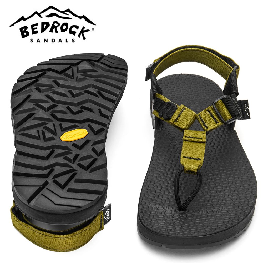 【BEDROCK 美國】Cairn 3D Adventure Sandals 越野運動涼鞋 中性款 苔蘚綠 美國製/ 苔蘚綠 (男8/女9)