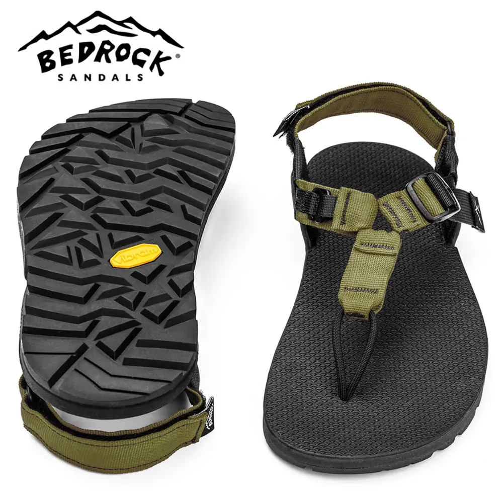 【BEDROCK 美國】Cairn Adventure Sandals 越野運動涼鞋 中性款 苔蘚綠 美國製/ 苔蘚綠 (男6/女7)