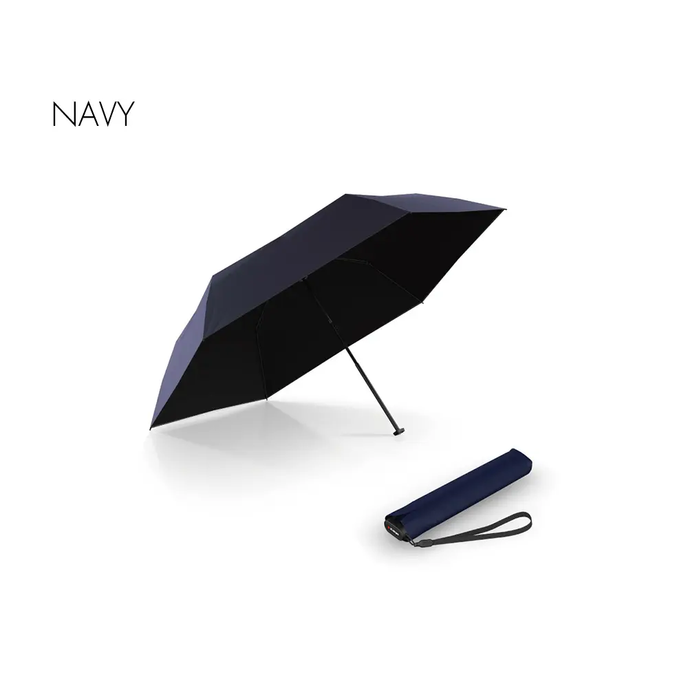 Knirps®德國紅點傘 US.050 黑膠手開傘 NAVY