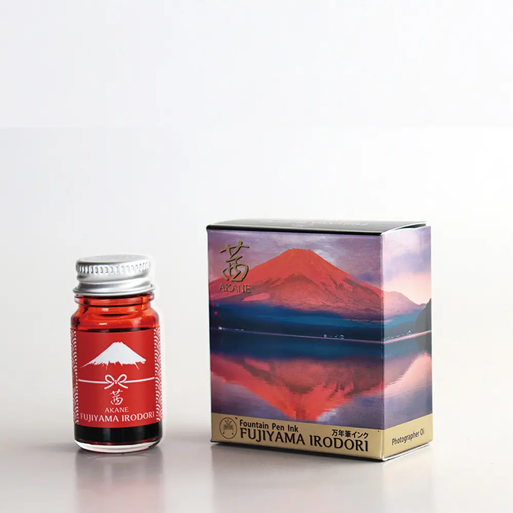 寺西化學富士百景鋼筆墨水/ 12ML/ 茜AKANE