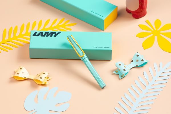LAMY Safari狩獵者鋼珠筆/ 2024限量/ pina colada熱帶風情