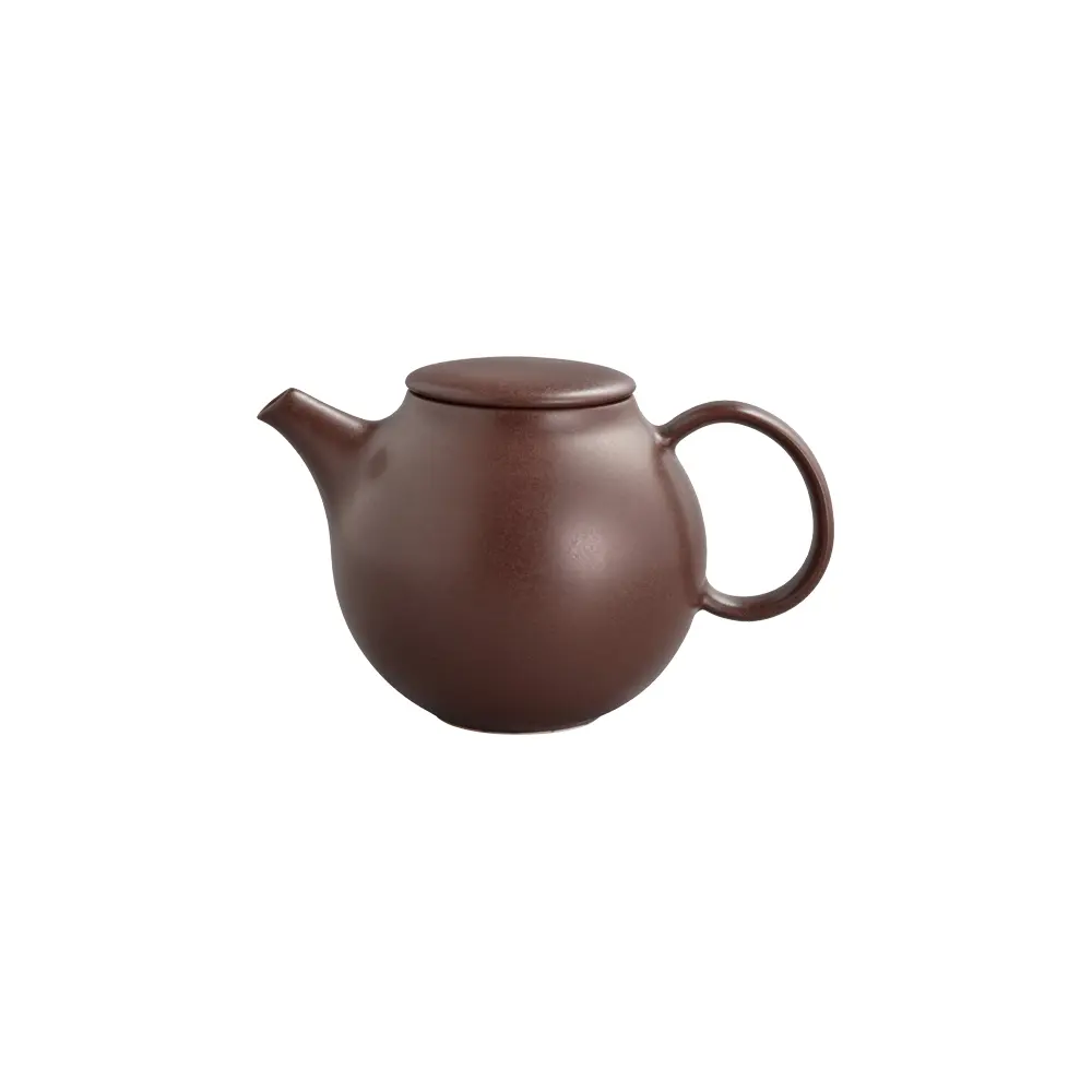 KINTO PEBBLE茶壺480ml-棕