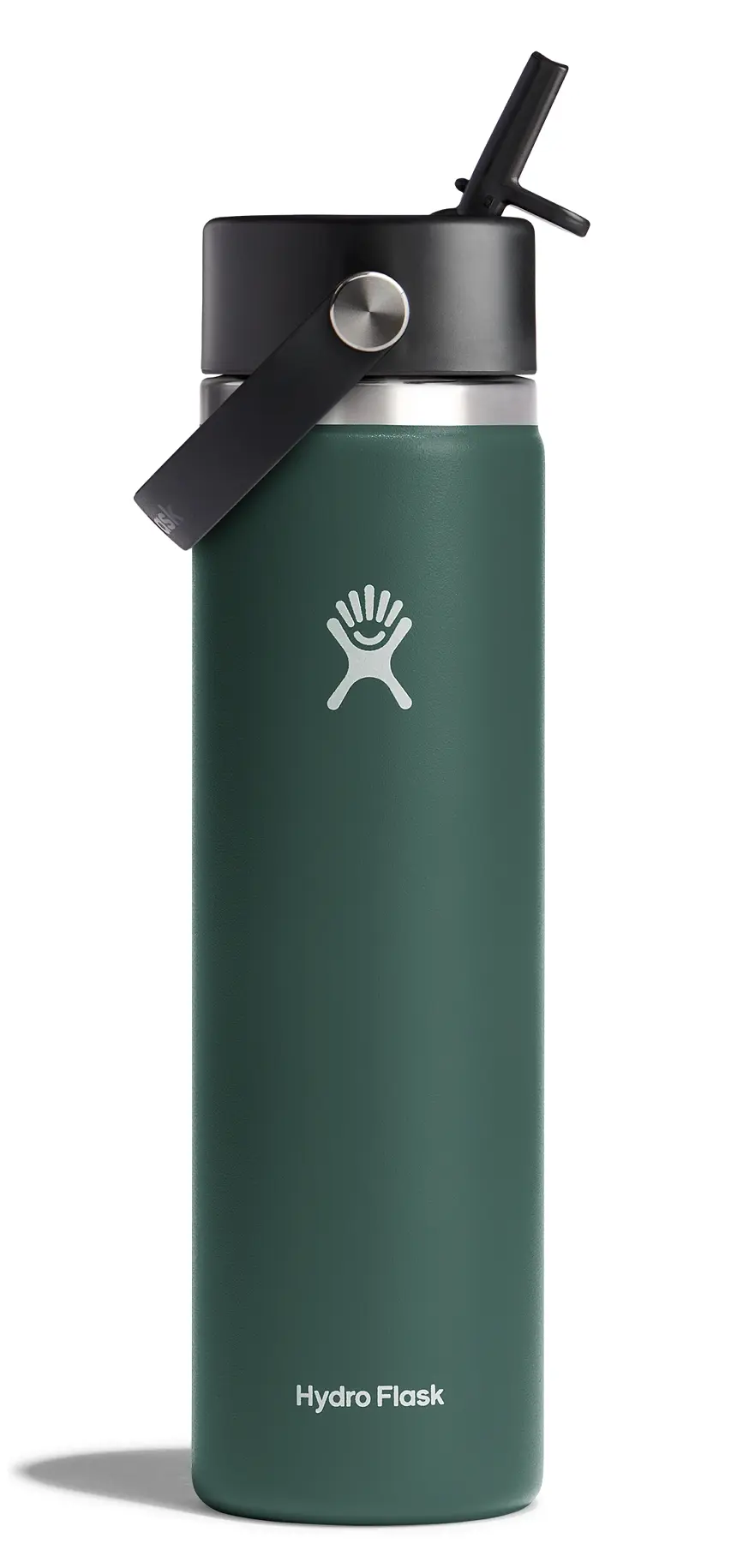 Hydro Flask 24oz寬口吸管真空保溫鋼瓶/ 針葉綠