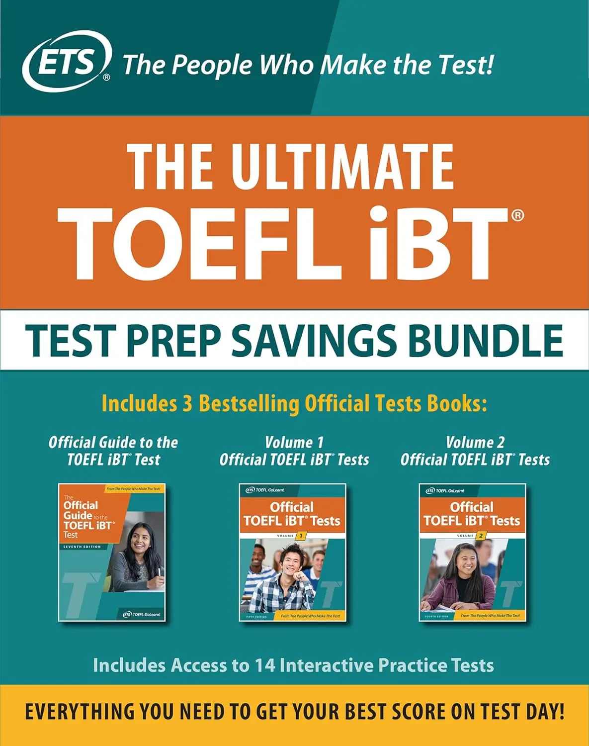 The Ultimate TOEFL IBT Test Prep Savings Bundle (4Ed./3冊合售)