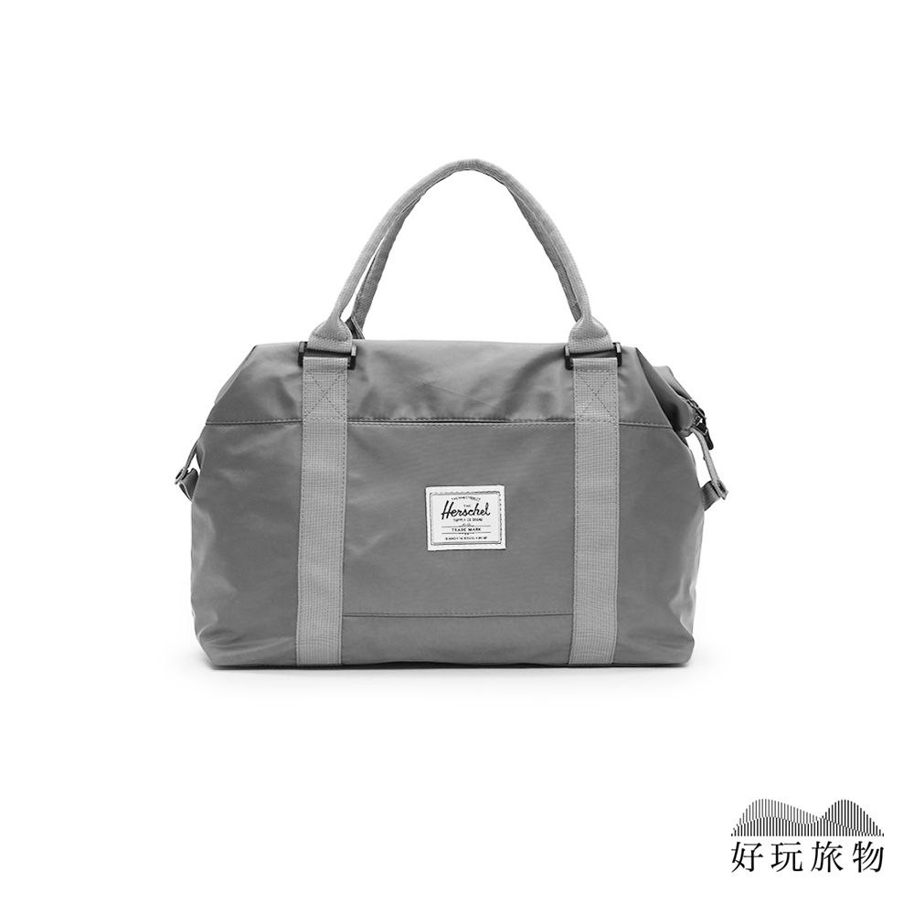 【好玩旅物】日本30升防水耐磨乾濕分離大容量健身運動旅行包/ 灰色
