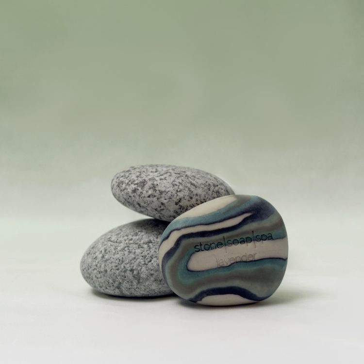 Stone Soap Spa鵝卵石香氛輕柔磨砂皂/ 靜默如初/ 232