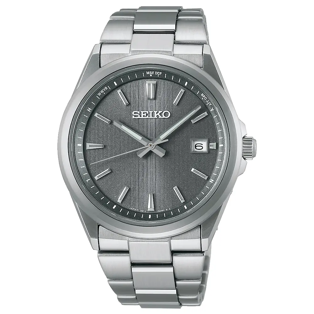 SEIKO 精工 經典太陽能電波手錶-39.8mm SBTM347J/7B72-0AK0N