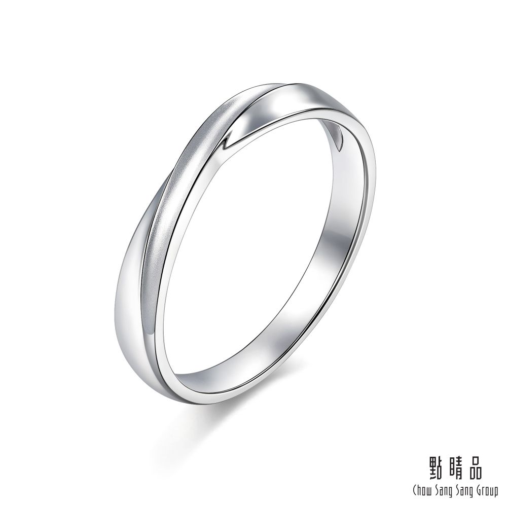 點睛品 PROMESSA PT950鉑金 星宇系列 戒指(男戒)/ 港圍15號