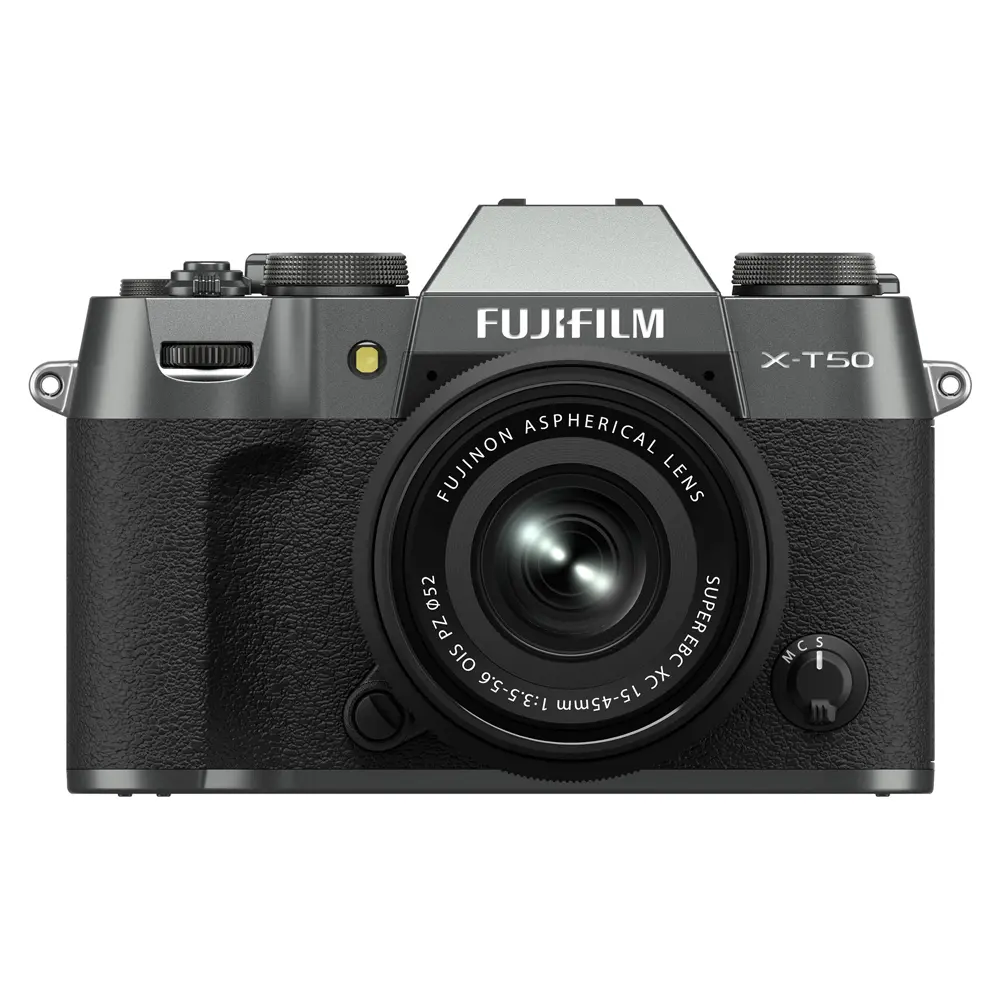FUJIFILM 富士 X-T50 + XC 15-45mm 單鏡組 公司貨 贈128G套組/ 灰色