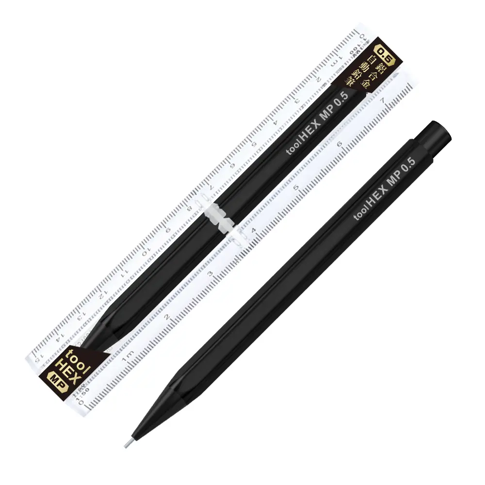 IWI toolHex MP自動鉛筆/ 0.5mm/ 極致黑