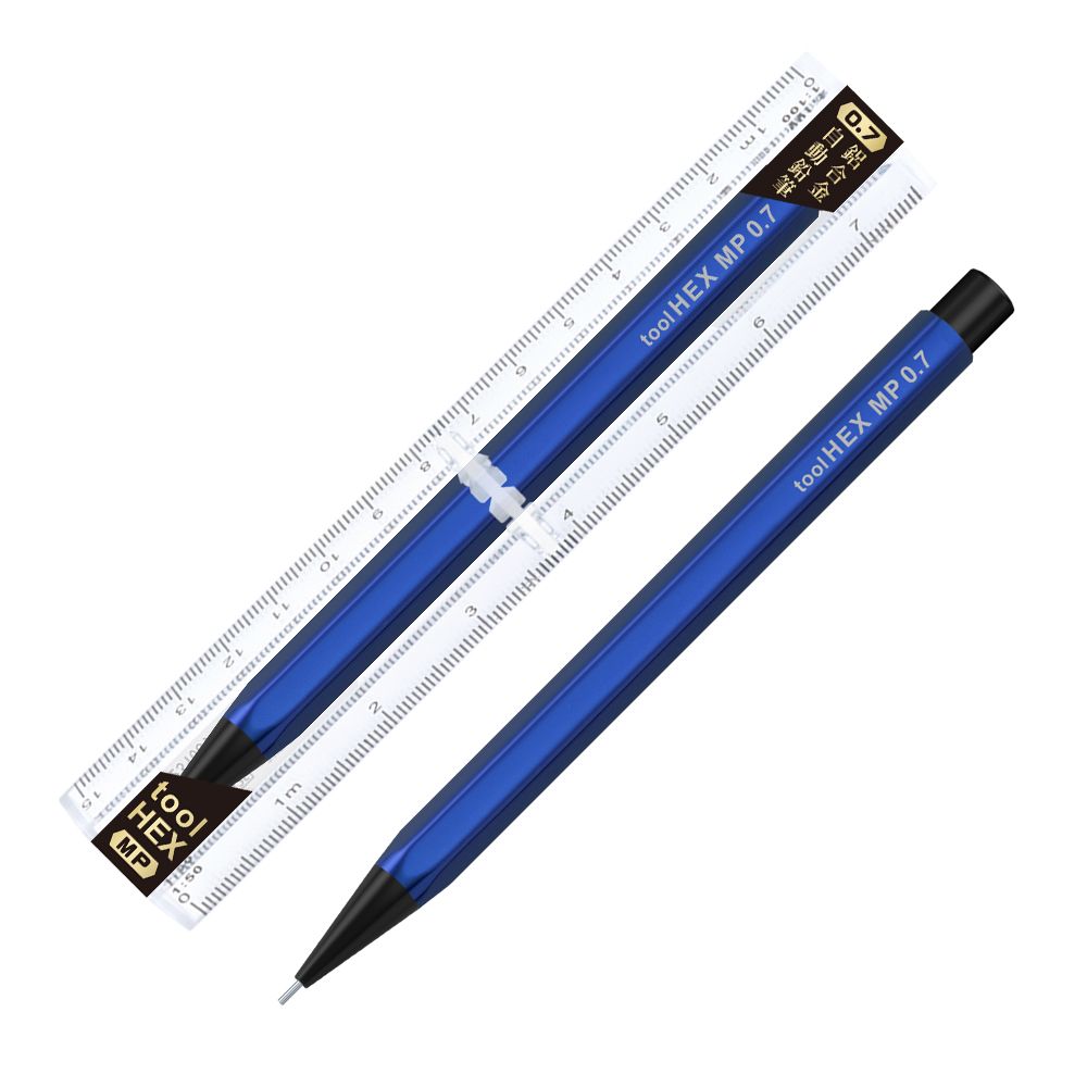 IWI toolHex MP自動鉛筆/ 0.7mm/ 經典藍