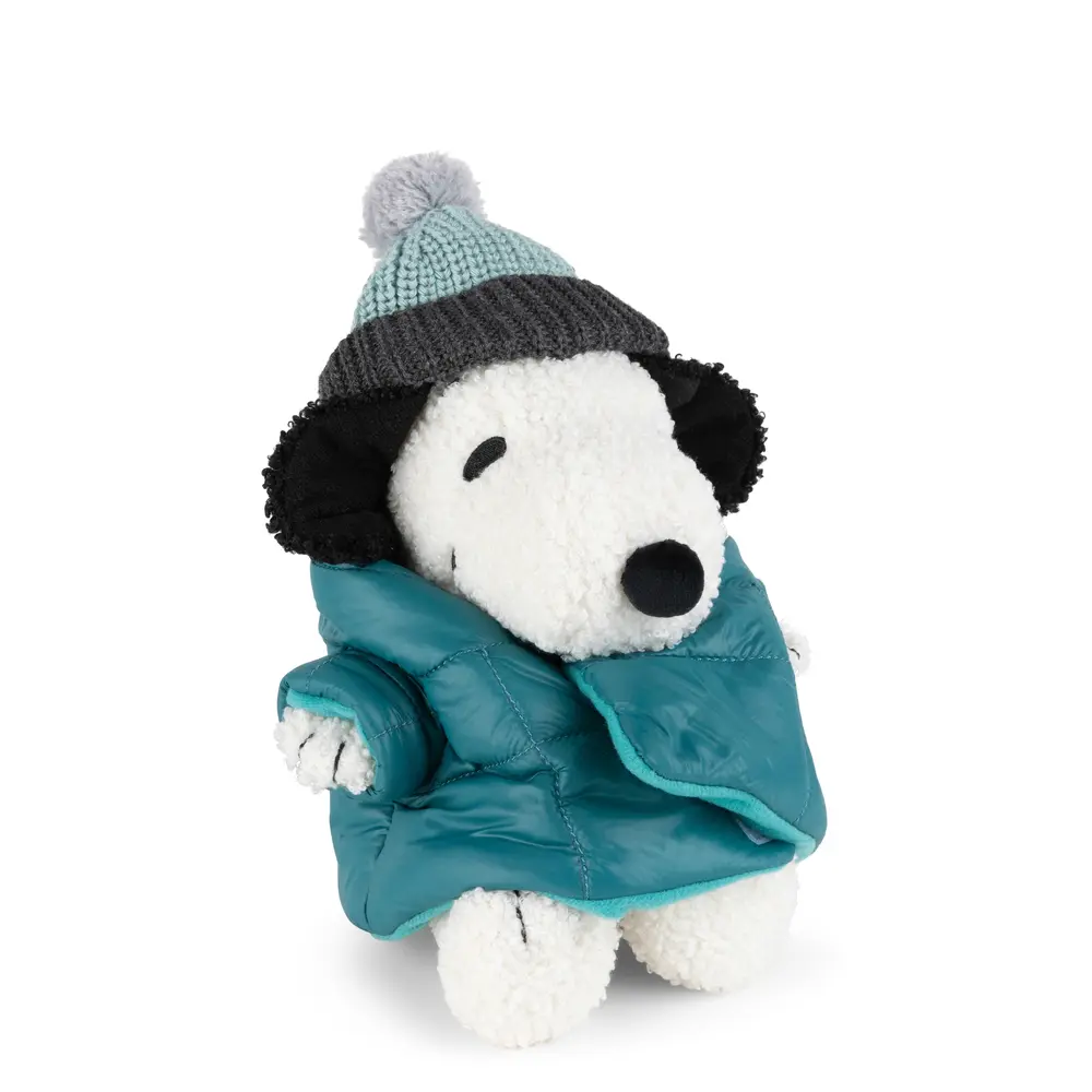荷蘭BON TON TOYS Snoopy史努比填充玩偶/ 羽絨衣/ 20cm