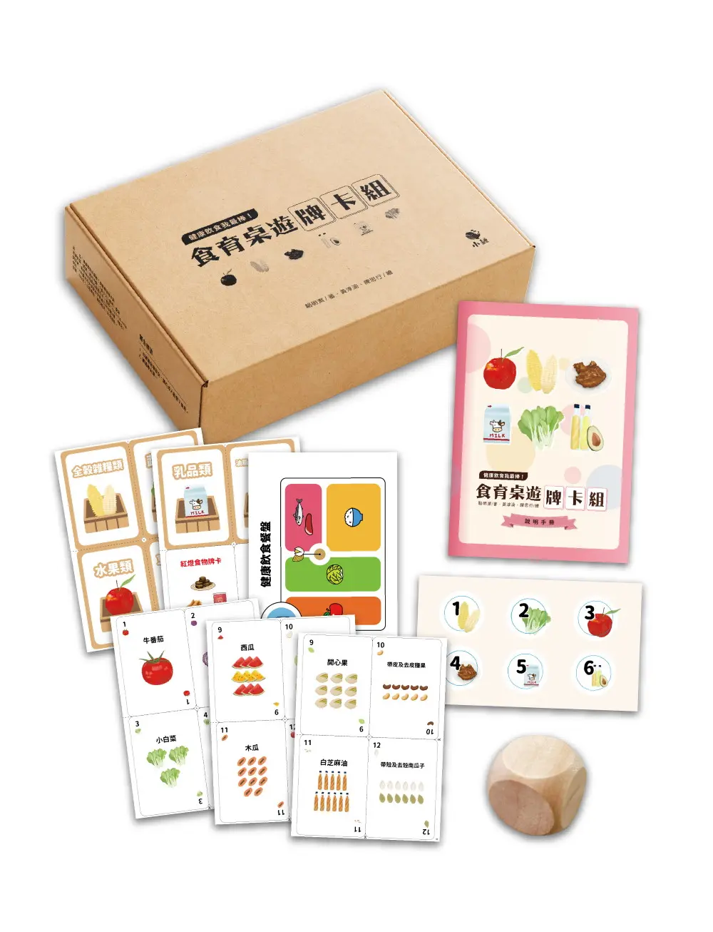 健康飲食我最棒! 食育桌遊牌卡組