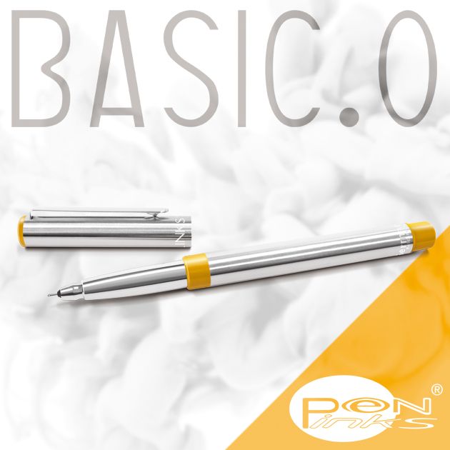 PEN-LINKS BASIC.O貝斯可鋼珠筆/ 黃色