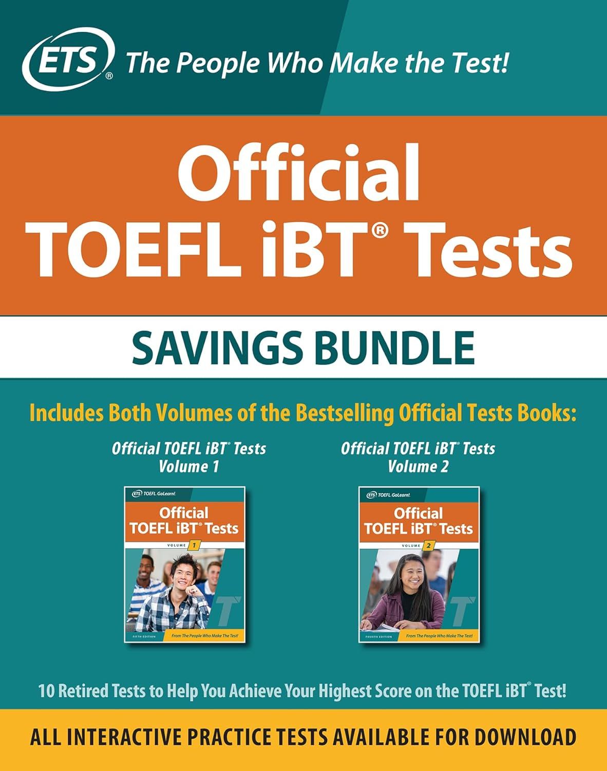 Official TOEFL IBT Tests Savings Bundle (3rd Ed.)