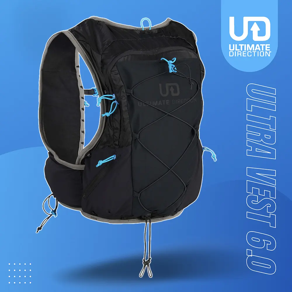 【Ultimate Direction美國】Ultra Vest 6.0 越野跑背心 男 黑瑪瑙｜馬拉松跑步水袋背心/ 黑瑪瑙/ SM