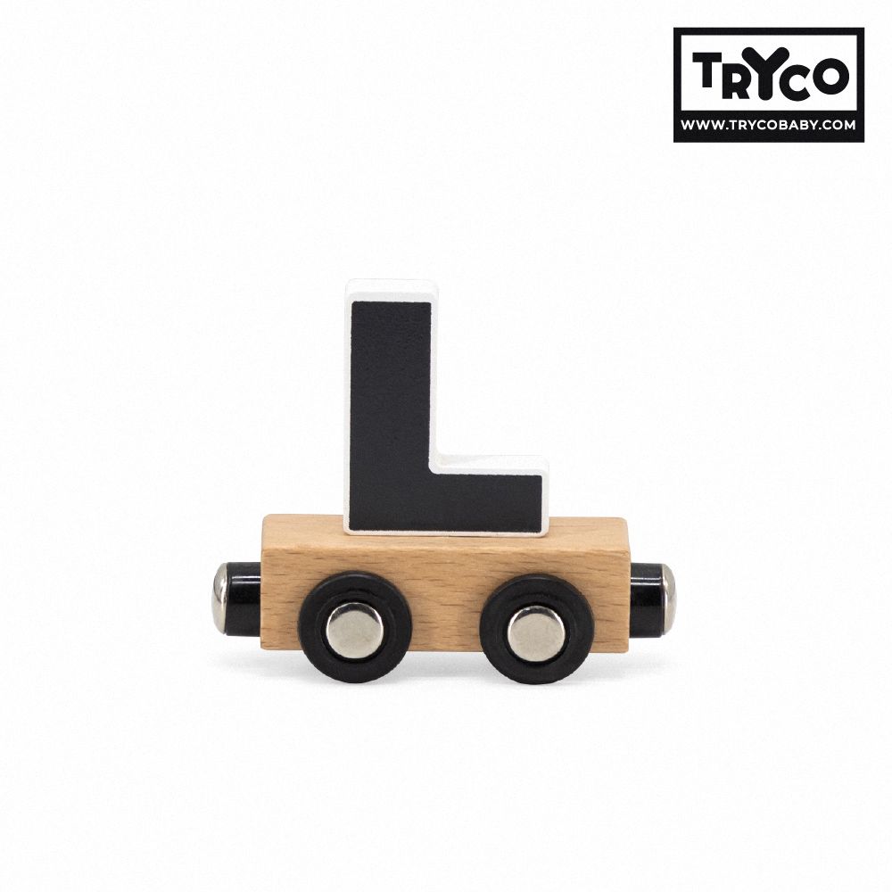 比利時Tryco木製字母火車/ 字母L/ 單入