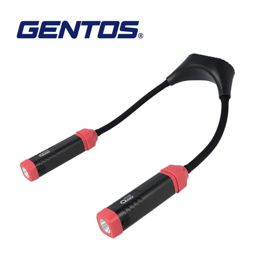 【Gentos】頸掛式工作燈 USB-C充電 400流明 IP64 OZ-R2X