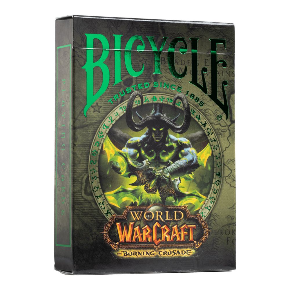 BICYCLE單車撲克牌/ 魔獸世界 燃燒的遠征World of the Warcraft The Burning Crusade