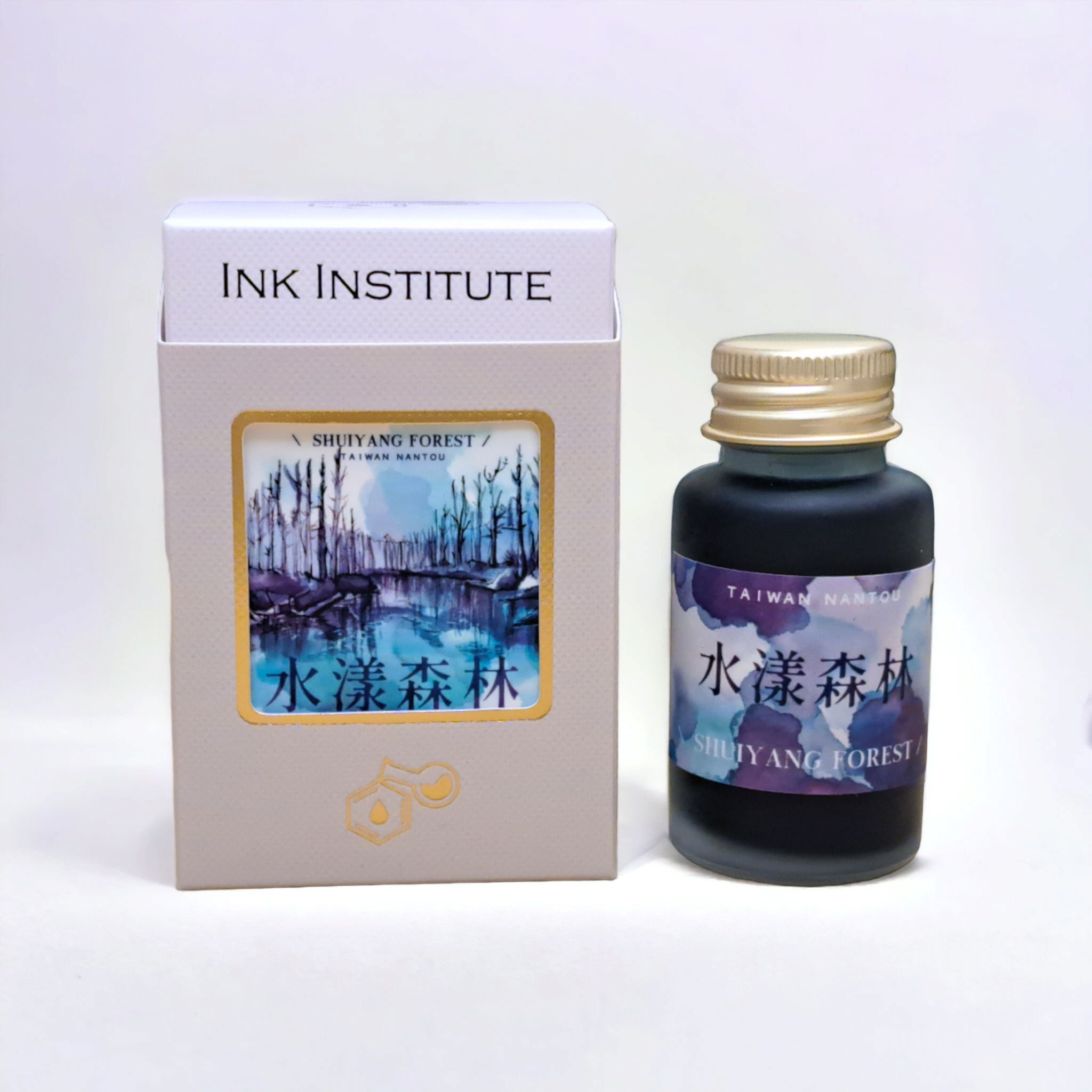 蘭泉墨研所Ink Institute台灣秘境鋼筆墨水/ 水漾森林/ 30ml