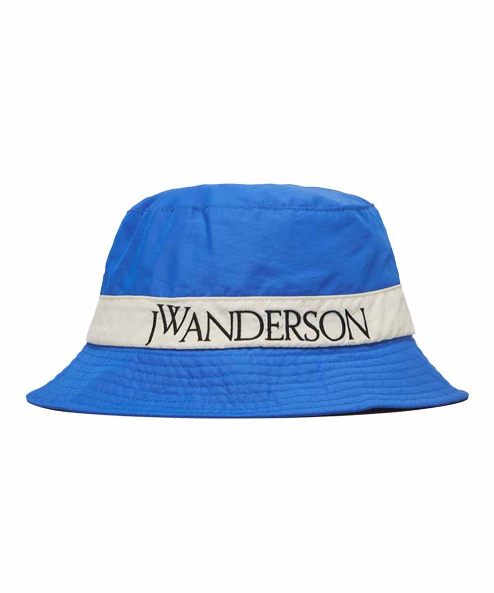 J.W.Anderson 藍色LOGO漁夫帽_女/SM