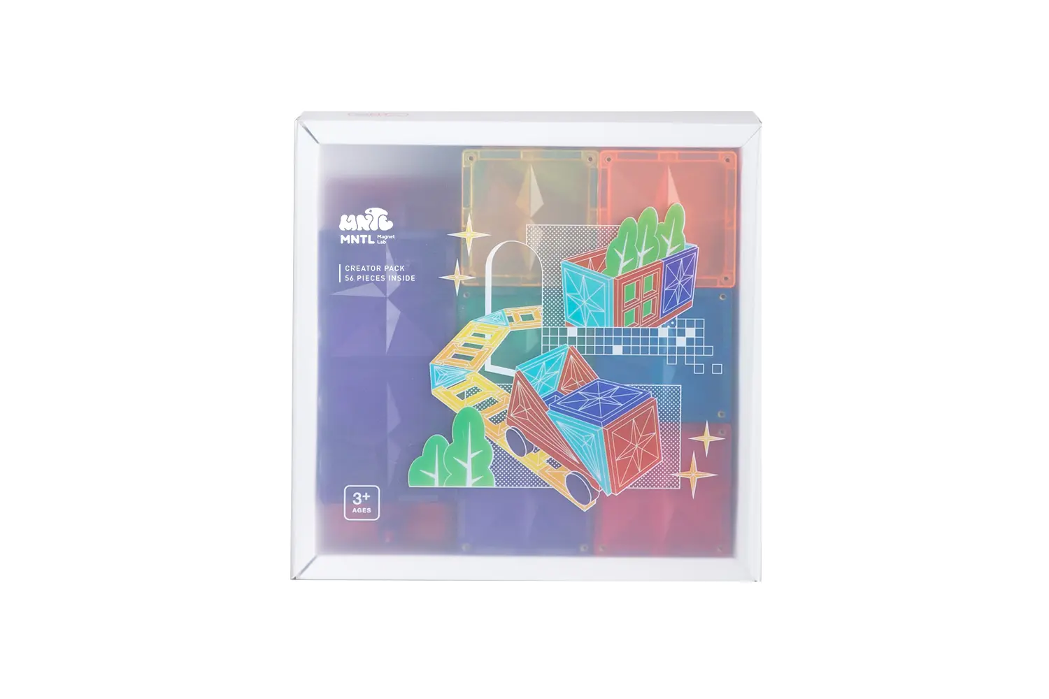 MNTL磁力片/ 創造者組合Creator/ 經典色/ 56pcs