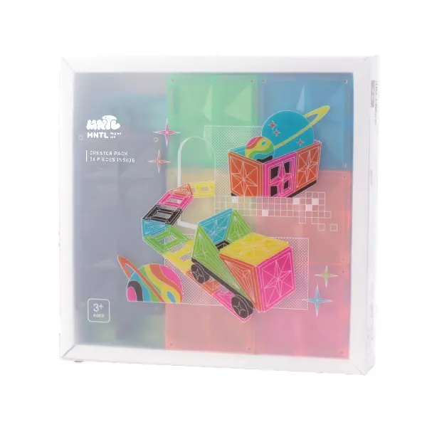 MNTL磁力片/ 創造者Creator Special/ 螢光色/ 56pcs