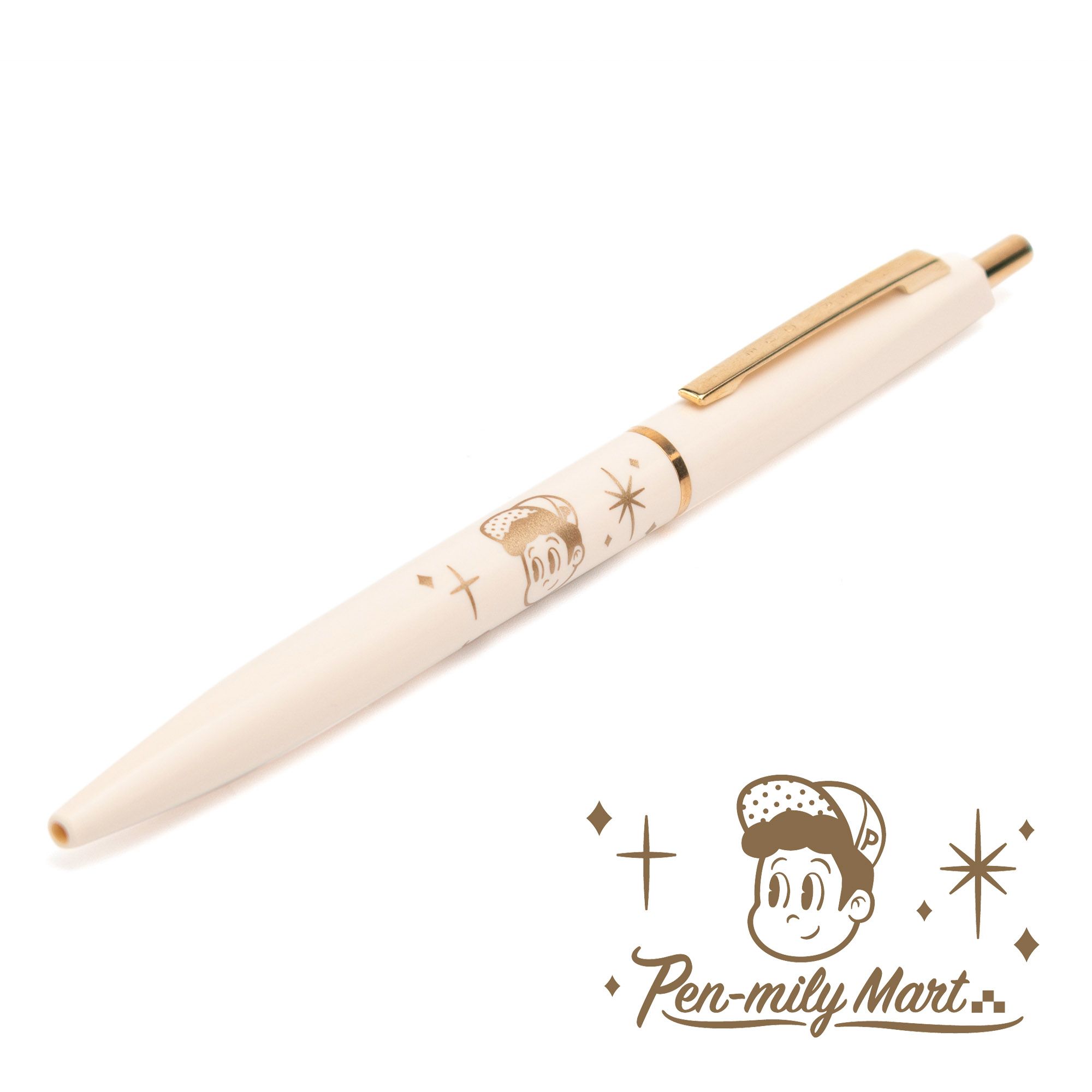 【誠品限定】書寫便利店ANTERIQUE原子筆/ 白