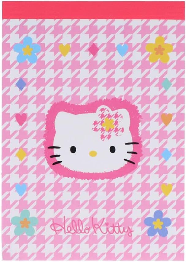 日本 sun-star 迷你便條紙本/ Hello Kitty 50周年紀念/ C