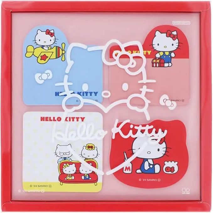 日本 sun-star 盒裝便利貼/ Hello Kitty 50周年紀念/ A