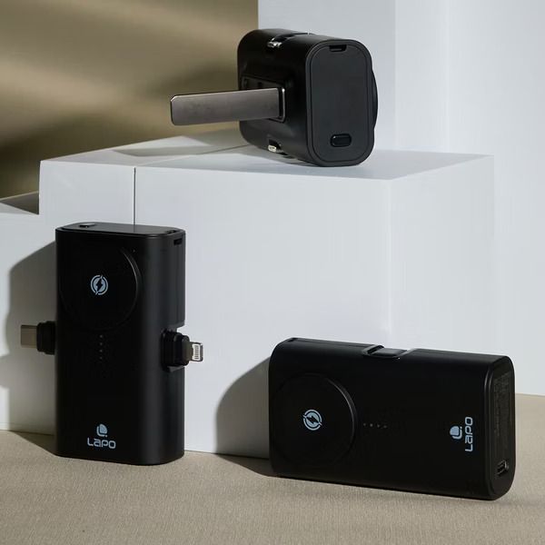 LaPO POCKET WT-12全功能快充版口袋行動電源/ 絕黑