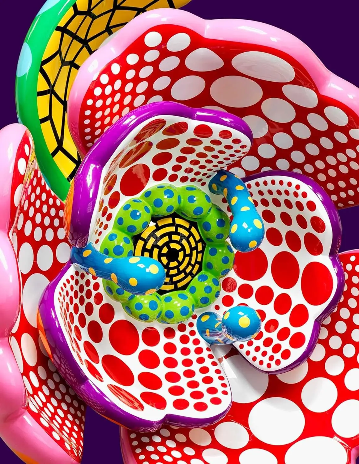 草間彌生《我每日都在擁抱花朵》➤紐約David Zwirner最新展覽