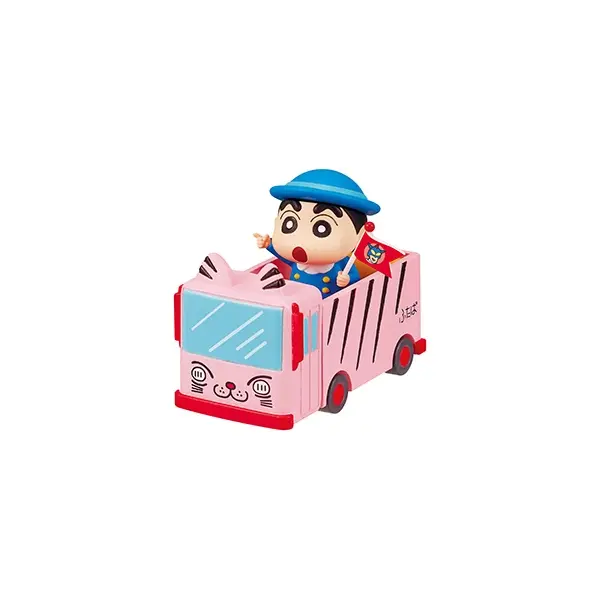 Re-MeNT蠟筆小新系列盒玩/ 幼稚園巴士出發囉!/ 單入隨機款